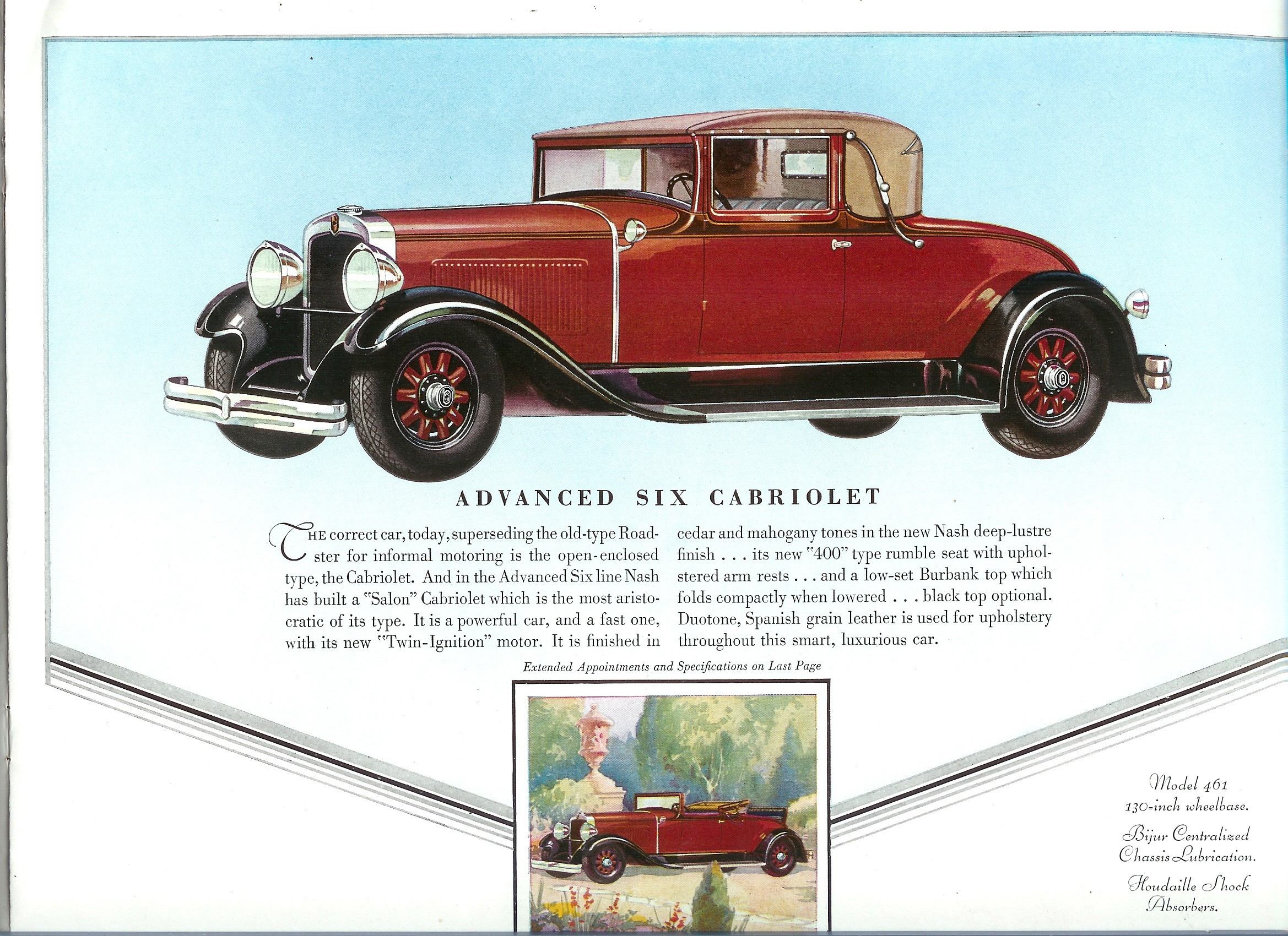 1929 Nash Brochure Page 7